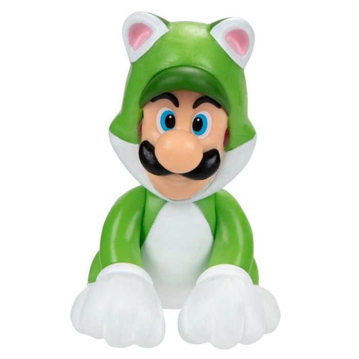 Figura Luigi Felino Super Mario Nintendo 6,5cm 1