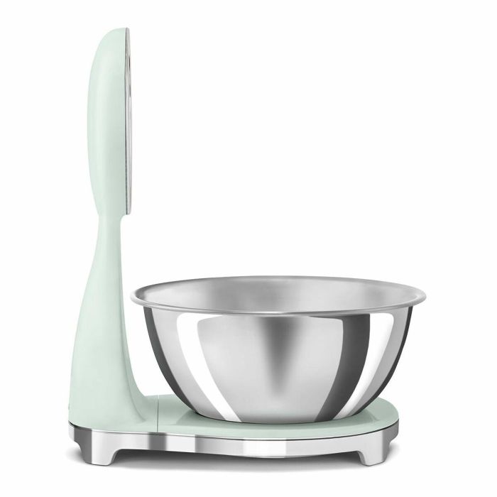 Smeg Báscula de Cocina Analógica y Digital KSF01PGWW Verde Pastel 7