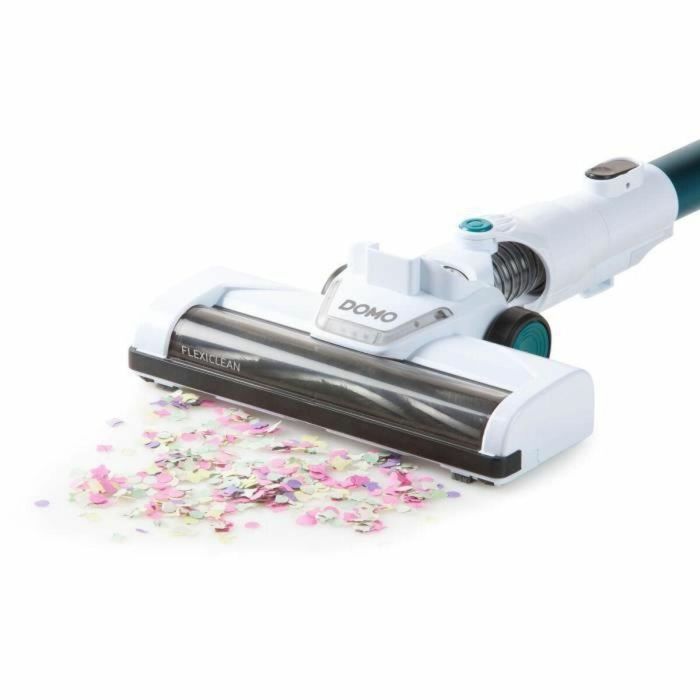Domo DO233SV Aspirador Escoba 2 en 1 Inalámbrico 18.5V, Sistema Ciclónico, 0.6L, 20min Autonomía y Cepillo Giratorio 2