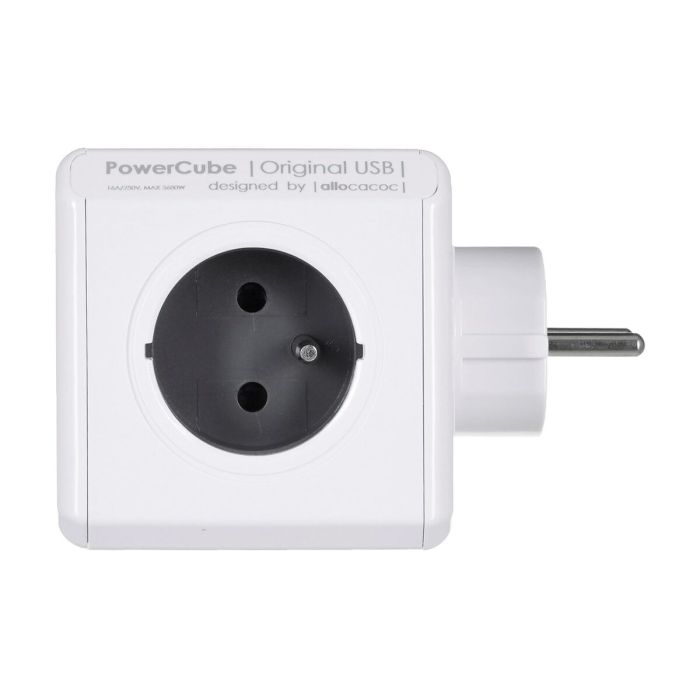 Regleta Allocacoc PowerCube Original USB Type E 2 Regleta Allocacoc PowerCube Original USB Type E 2