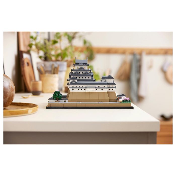 Lego Architecture 21060 Kit de Construcción del Modelo del Castillo Himeji para Adultos Fanáticos de la Cultura Japonesa