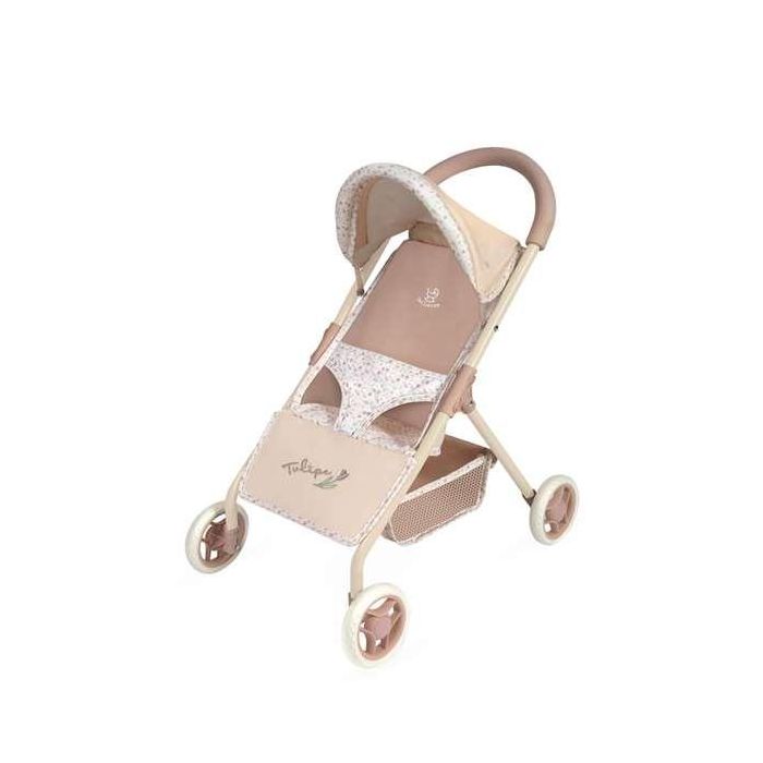 Decuevas Silla de Muñeca 4 Ruedas para Muñecas hasta 50 cm, Edad 3+ Años, Metal Plástico Poliéster Decuevas Silla de Muñeca 4 Ruedas para Muñecas hasta 50 cm, Edad 3+ Años, Metal Plástico Poliéster