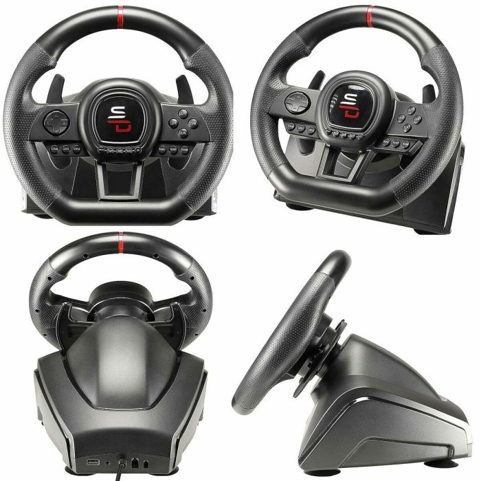 SUPERDRIVE GS650-X Volante de Carreras con Cambio Manual, 3 Pedales y Levas para PS4 / Xbox 0 SUPERDRIVE GS650-X Volante de Carreras con Cambio Manual, 3 Pedales y Levas para PS4 / Xbox 0