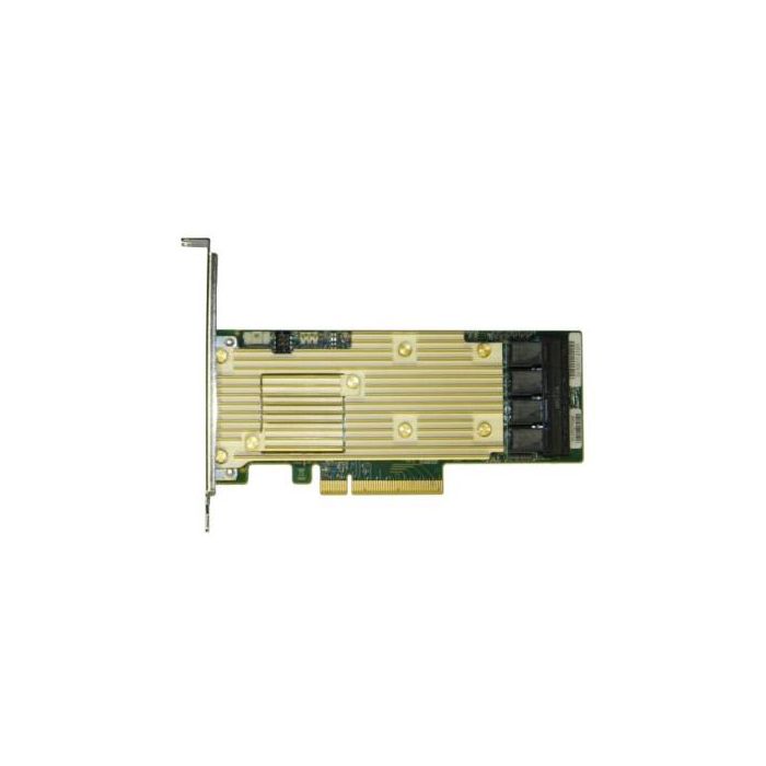 Intel RSP3TD160F Adaptador RAID PCIe x8 Gen3, SAS/SATA, DDR4 4GB, LSISAS3516, Low-Profile, para Windows/Linux/VMware