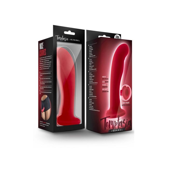 Vibrador Punto G Blush Temptasia Rojo 1