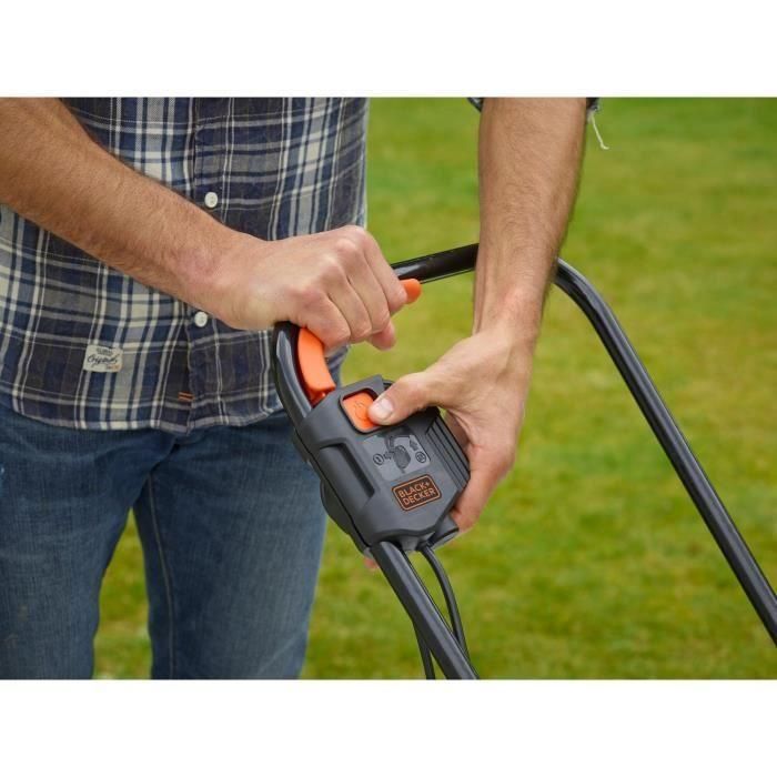 Black+Decker BEMW451 Cortadora de Césped Eléctrica Trimmer 32cm 1200W 3 Black+Decker BEMW451 Cortadora de Césped Eléctrica Trimmer 32cm 1200W 3