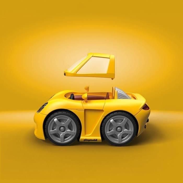 Playmobil Coche de Juguete Porsche Carrera GT con Figura, para Niños a partir de 3 Años 3