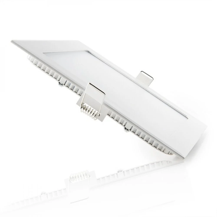 Placa LED 15W 1123Lm 2700ºK Cuadrada Ultrafina HO-PLCUAD15W-WW Iluminación Interior Oficina Hogar