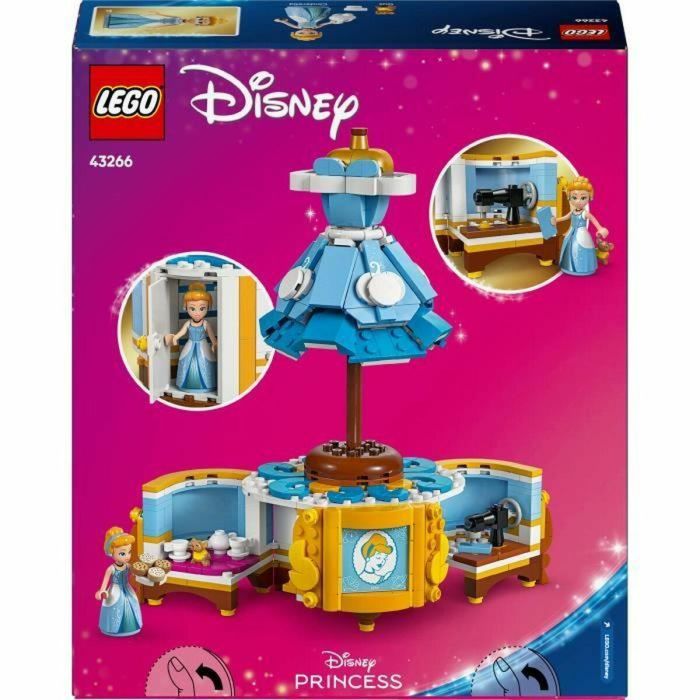 Lego Vestido de Cenicienta Disney Princess 43266 Set de Construcción para Niñas de 9 Años 10
