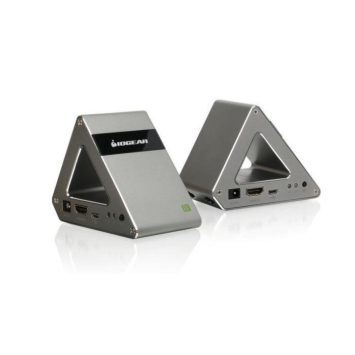 IOGEAR Ultra-Fast 60GHz Wireless 4K UHD Transmitter and Receiver Kit IOGEAR Ultra-Fast 60GHz Wireless 4K UHD Transmitter and Receiver Kit