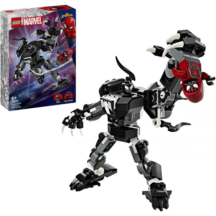 LEGO 76276 Marvel Armadura robótica de Venom contra Miles Morales, juguete de construcción con minifiguras 12 LEGO 76276 Marvel Armadura robótica de Venom contra Miles Morales, juguete de construcción con minifiguras 12