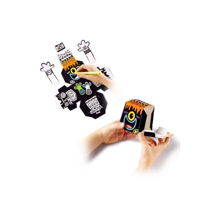 Kit Manualidades Maped Minibox Velvet Coloring 907013/ Dibujo Texturado + 6 Rotuladores + Alcancía Precortada 2 Kit Manualidades Maped Minibox Velvet Coloring 907013/ Dibujo Texturado + 6 Rotuladores + Alcancía Precortada 2