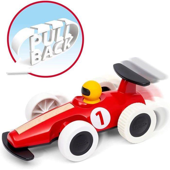 Gran auto de carreras con retrogrimación - Premier Age Awakening Toy -73123503087 - Brio World 3