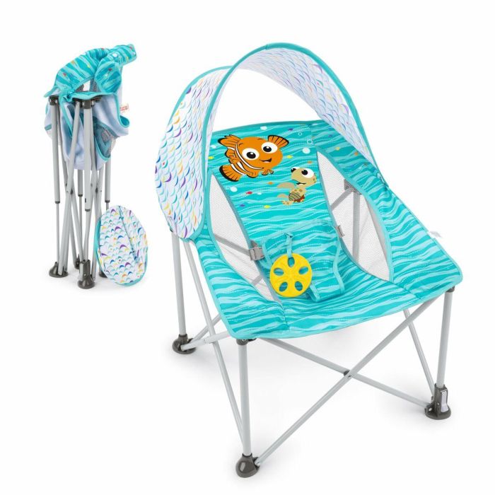 Bright Starts BRI17430 Hamaca Plegable Bebé Disney Baby Nemo Pop 'N Chill, Visera Solar FPS +50, con Bolsa de Transporte 9 Bright Starts BRI17430 Hamaca Plegable Bebé Disney Baby Nemo Pop 'N Chill, Visera Solar FPS +50, con Bolsa de Transporte 9