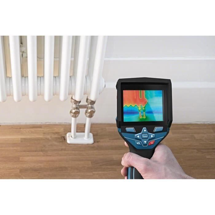 Bosch Professional GTC 400 C L-Boxx Cámara térmica con superposición de imágenes reales (19.200 px) y conexión a app Measuring Master 4 Bosch Professional GTC 400 C L-Boxx Cámara térmica con superposición de imágenes reales (19.200 px) y conexión a app Measuring Master 4