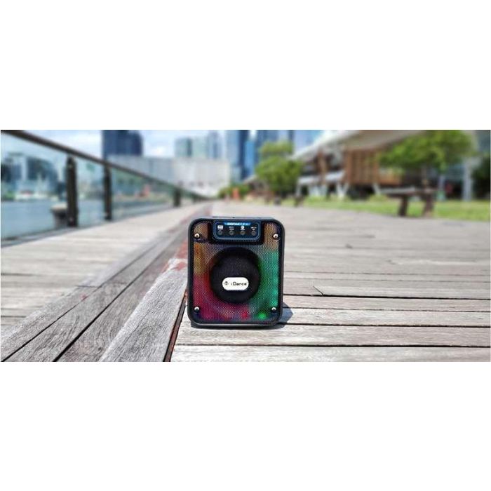Altavoz inhalambrico con luces disco go party 17,5x15,5x15 cm 4 Altavoz inhalambrico con luces disco go party 17,5x15,5x15 cm 4