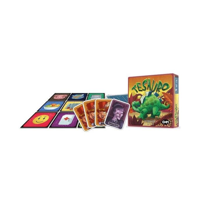 GDM Juego Mesa Tesauro Pegi 8 - 2-10 Jugadores, 10 Min/Jugador, Edad 4+ 2 GDM Juego Mesa Tesauro Pegi 8 - 2-10 Jugadores, 10 Min/Jugador, Edad 4+ 2