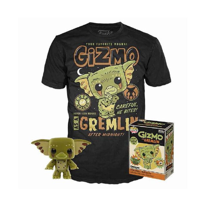 Set figura POP & Tee Gremlins Gizmo Exclusive