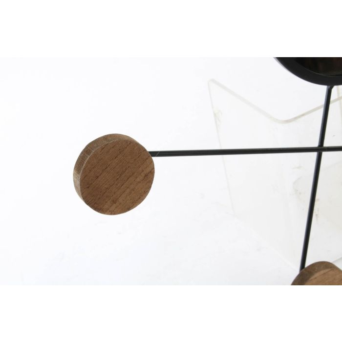 DKD Home Decor Decoración Pared Colonial Alika Metal Espejo Marrón Negro 4x40x57 cm (4 Unidades) 2 DKD Home Decor Decoración Pared Colonial Alika Metal Espejo Marrón Negro 4x40x57 cm (4 Unidades) 2