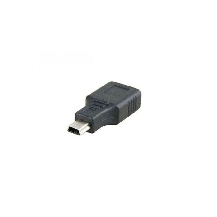 Adaptador 3GO AUSB-MINIUSB/ MiniUSB Macho - USB Hembra 1 Adaptador 3GO AUSB-MINIUSB/ MiniUSB Macho - USB Hembra 1