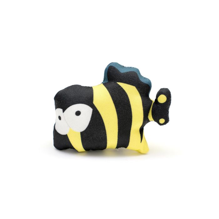 Gloria Guppys Juguete para Gato Pez con Plumas y Catnip de Lona para Jugar Lanzar o Solo 1