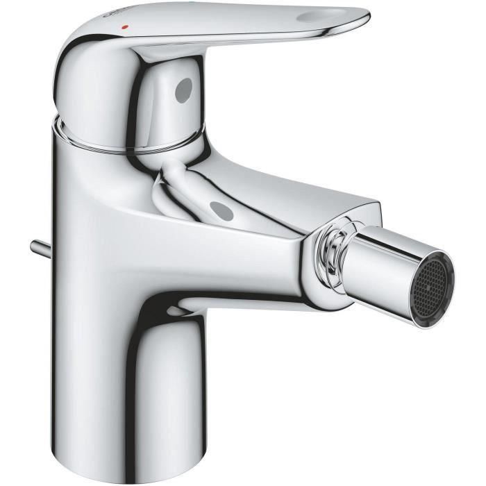 Mezclador monomando de bidé - GROHE Swift - 24332001 - Cromo - Con rótula - Ahorro de agua Mezclador monomando de bidé - GROHE Swift - 24332001 - Cromo - Con rótula - Ahorro de agua
