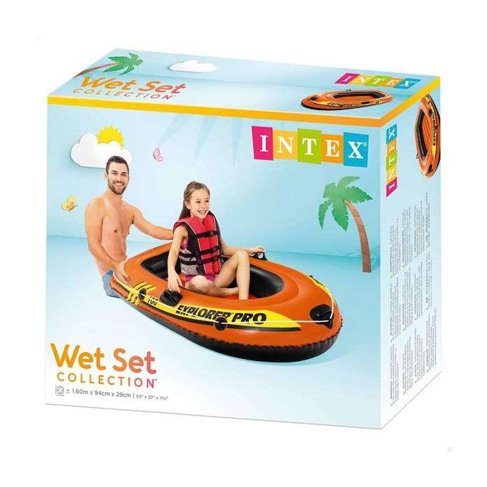 Intex Barca Hinchable Explorer Pro 100 160x94x29 cm para Mayores de 6 Años 5 Intex Barca Hinchable Explorer Pro 100 160x94x29 cm para Mayores de 6 Años 5
