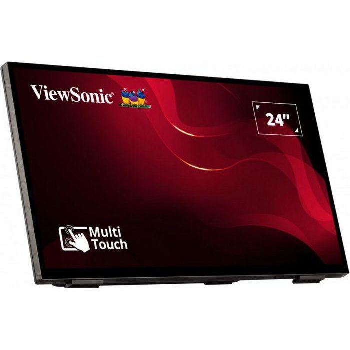Viewsonic TD2465 Monitor Interactivo Táctil LED 24" Full HD 1920x1080 250 cd/m² 7ms 60Hz Negro Comercial 2 Viewsonic TD2465 Monitor Interactivo Táctil LED 24" Full HD 1920x1080 250 cd/m² 7ms 60Hz Negro Comercial 2