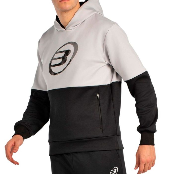 Sudadera con Capucha Hombre Bullpadel Boyal 026 Gris claro 1