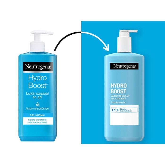 Neutrogena HYDRO BOOST Loción Corporal en Gel Ultraligera 400 ml 1