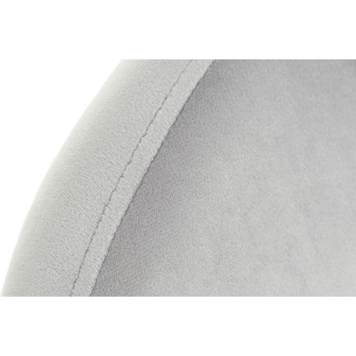 Silla Chic DKD Home Decor Gris Claro Dorado 58 x 73 x 62 cm 4 Silla Chic DKD Home Decor Gris Claro Dorado 58 x 73 x 62 cm 4