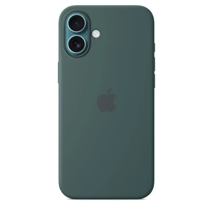Apple Funda de Silicona con MagSafe para iPhone 16 Plus - Verde Lago 1