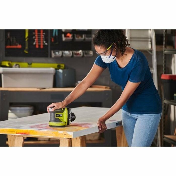 Ryobi RROS18-0 Akku-Exzenterschleifer 5