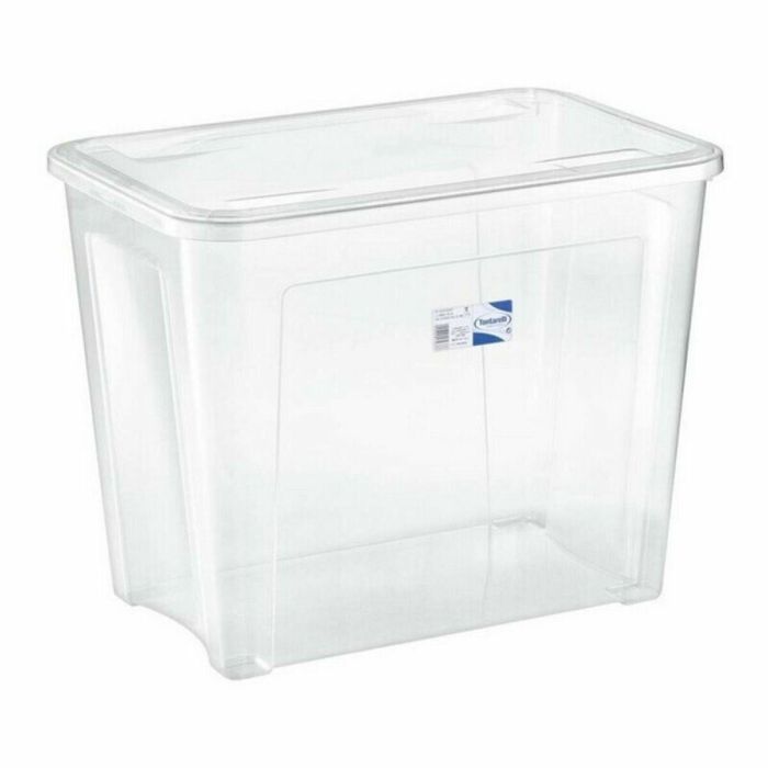 Caja de Almacenaje con Tapa Combi Tontarelli 8035655000EAN 67 L 59 x 39 x 46 cm (4 Unidades) 1