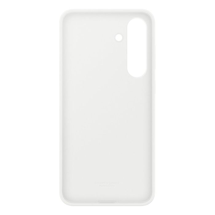 Samsung Funda Silicona para Galaxy S25 FE, Blanca, Resistente a Impactos y Rayones 4 Samsung Funda Silicona para Galaxy S25 FE, Blanca, Resistente a Impactos y Rayones 4