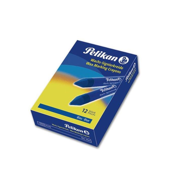 Cera Marcadora Pelikan Blanda 772 Azul (Caja De 12) (701078)