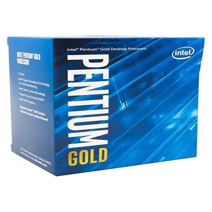 Intel Pentium Gold G7400 procesador 6 MB Smart Cache Caja 1