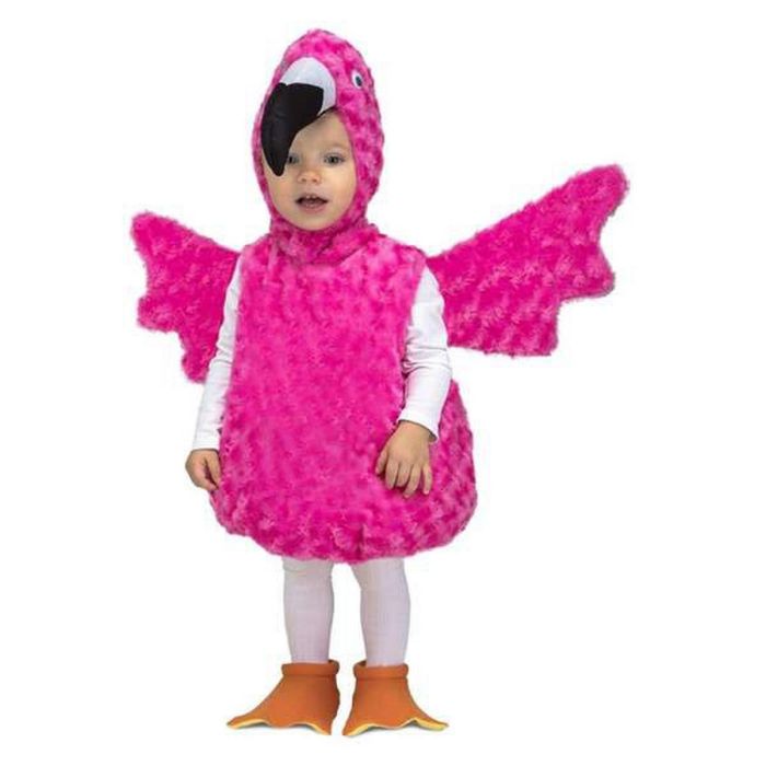 Disfraz flamenco peluche talla 12-24 m 2 Disfraz flamenco peluche talla 12-24 m 2