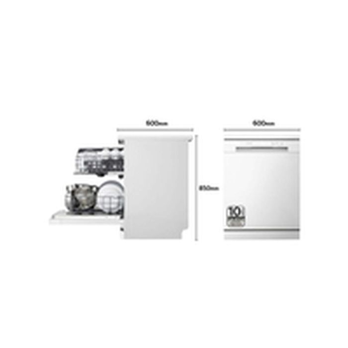 Lavavajillas LG DF142FW 5P QUADWASH 60 cm Blanco