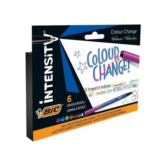 Rotulador Bic Intensity Color Change Estuche De 6