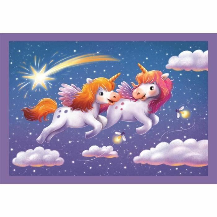 Clementoni CLE8005125217403 Puzzle 4 en 1 Un día con unicornios 3 Clementoni CLE8005125217403 Puzzle 4 en 1 Un día con unicornios 3