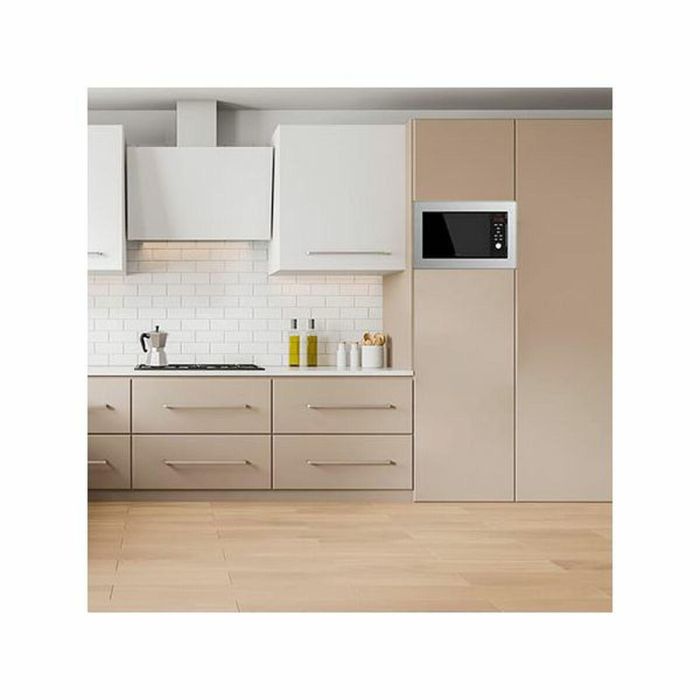 Microondas Integrable Cecotec GrandHeat 2350 Built-In Steel Black 900 W Negro 23 L 1 Microondas Integrable Cecotec GrandHeat 2350 Built-In Steel Black 900 W Negro 23 L 1