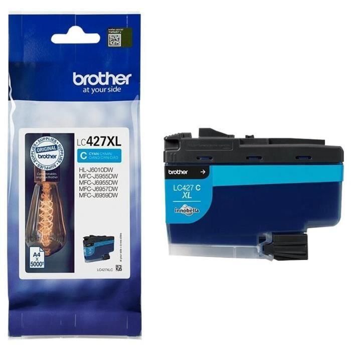 Ink-Jet Brother Lc427XLc Mfcj5955Dw - 6955Dw Cian Alta Capacidad 5000 Paginas 1 Ink-Jet Brother Lc427XLc Mfcj5955Dw - 6955Dw Cian Alta Capacidad 5000 Paginas 1