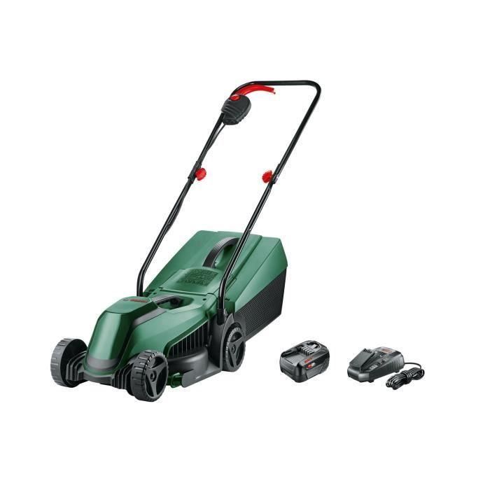 Bosch BOS4059952613802 Cortacésped EasyMower 18 con batería 4Ah 18V, ancho de corte 32cm