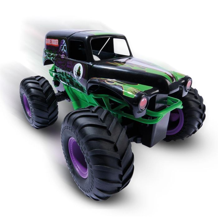 Spin Master 6072500 Monster Jam RC Smash y Bash Grave Digger - Coche Radio Control, +4 Años 2