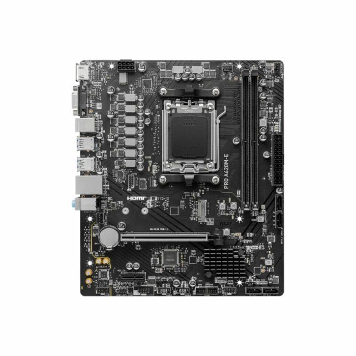 MSI Placa Base A620M-E Pro mATX AM5 25 MSI Placa Base A620M-E Pro mATX AM5 25