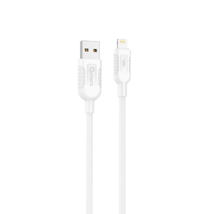 Qcharx international Cable USB A Lightning 1m - Carga rápida 3A, Transferencia de datos, 18W