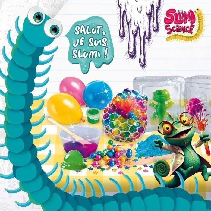 Lisciani Giochi LIS8008324110377 Squish - Kit Científico SLUMI SCIENCE - Componentes Diversos, Recetas Ilustradas 2 Lisciani Giochi LIS8008324110377 Squish - Kit Científico SLUMI SCIENCE - Componentes Diversos, Recetas Ilustradas 2