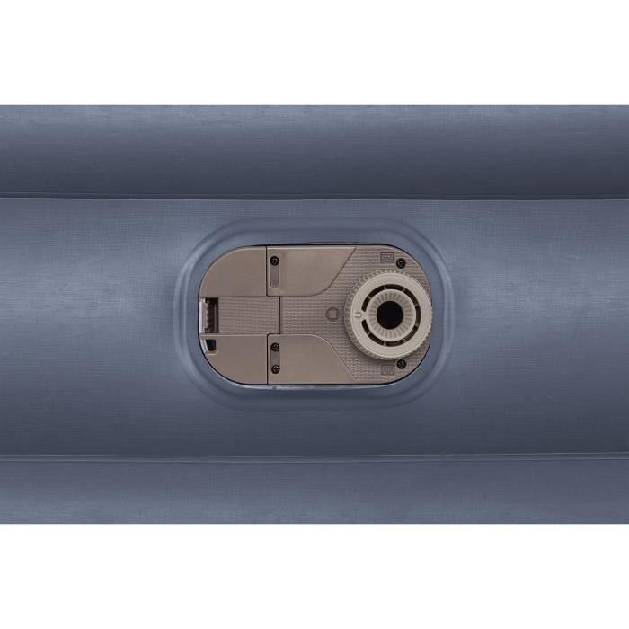 Bestway 67923 Cama hinchable Tritech™ SleekFlow™ 2 plazas, con cabecero y bomba integrada, 226 x 152 x 84 cm 3