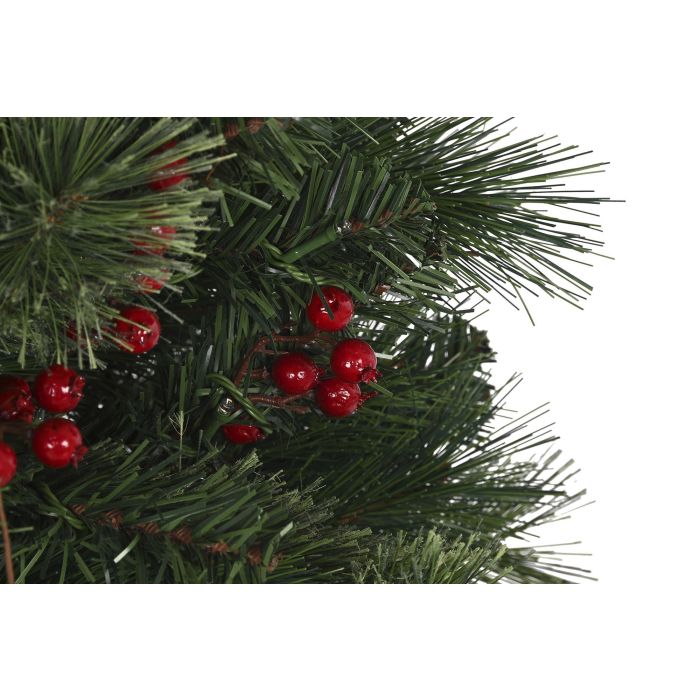 DKD Home Decor Árbol de Navidad Tradicional Red Forest Verde 150leds 80 x 120 x 80 cm 1